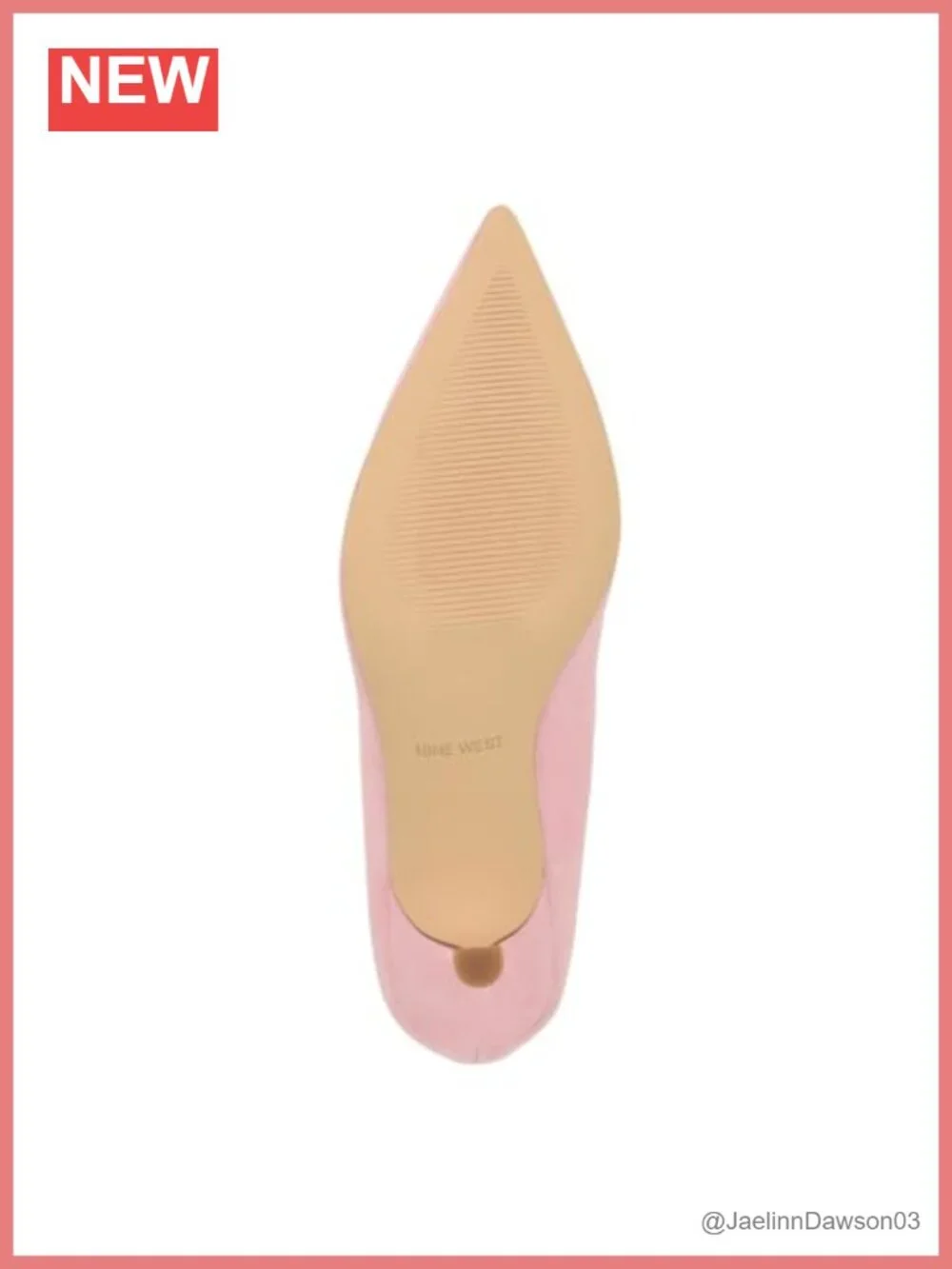Nine West Suede Pointy Toe Pumps Kitten Heel Slip On Dress Shoes
